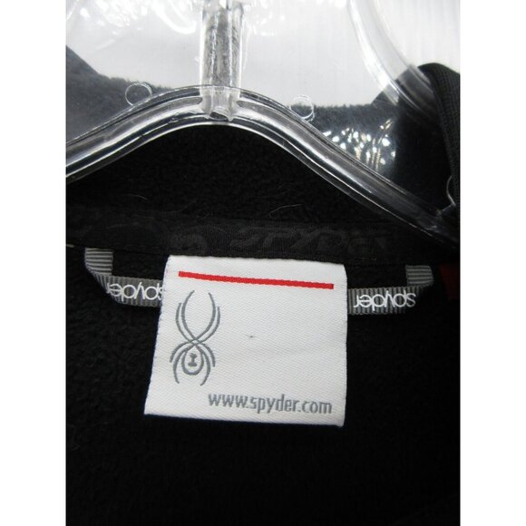 Spyder Jacket Medium Windbreaker Hoodie Fleece Line Softshell Hiking - Picture 11 of 15